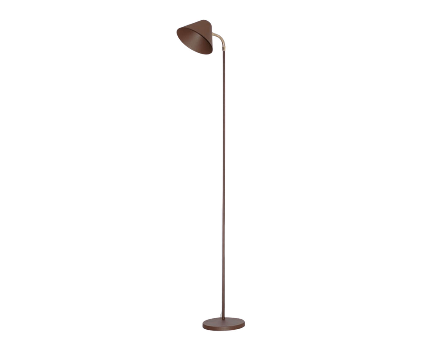 Lumin&aacute;ria de Piso Penelope Marrom Corten - image 0