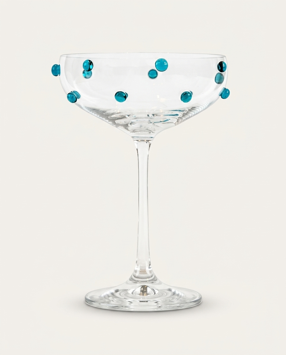 Ta&ccedil;a Gemas Coupe Turquesa - image 0
