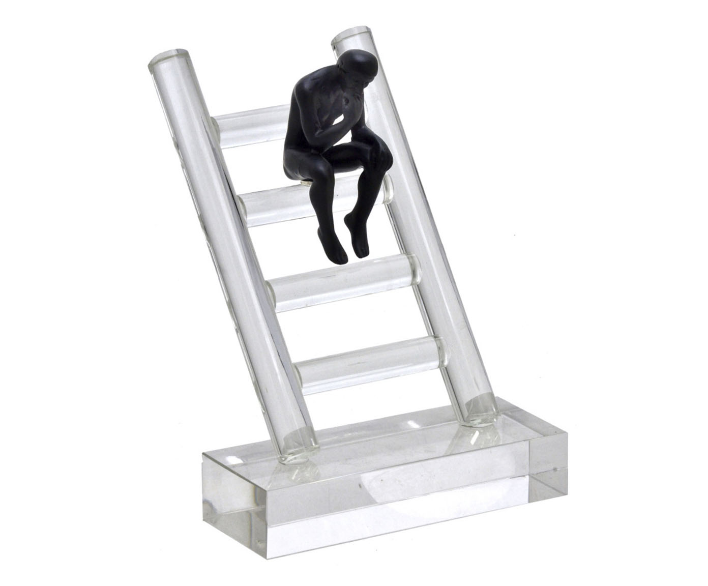 Escultura Sit and Wait - Preto image number 0