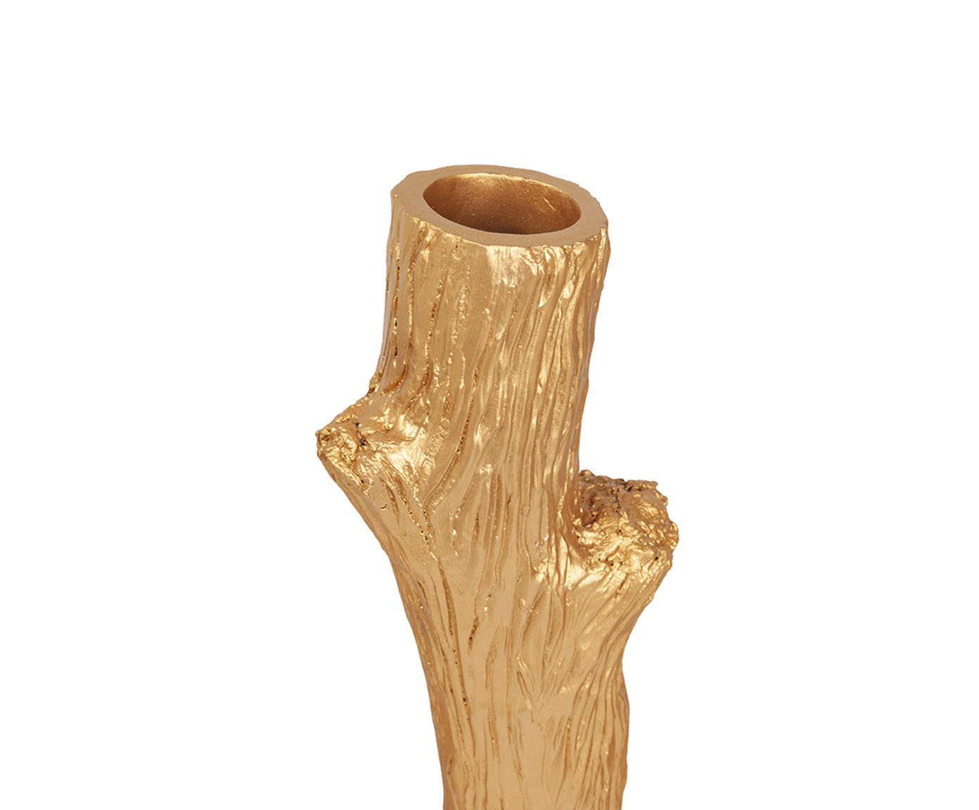 Vaso Tronco M&eacute;dio Dourado&nbsp; - image 1