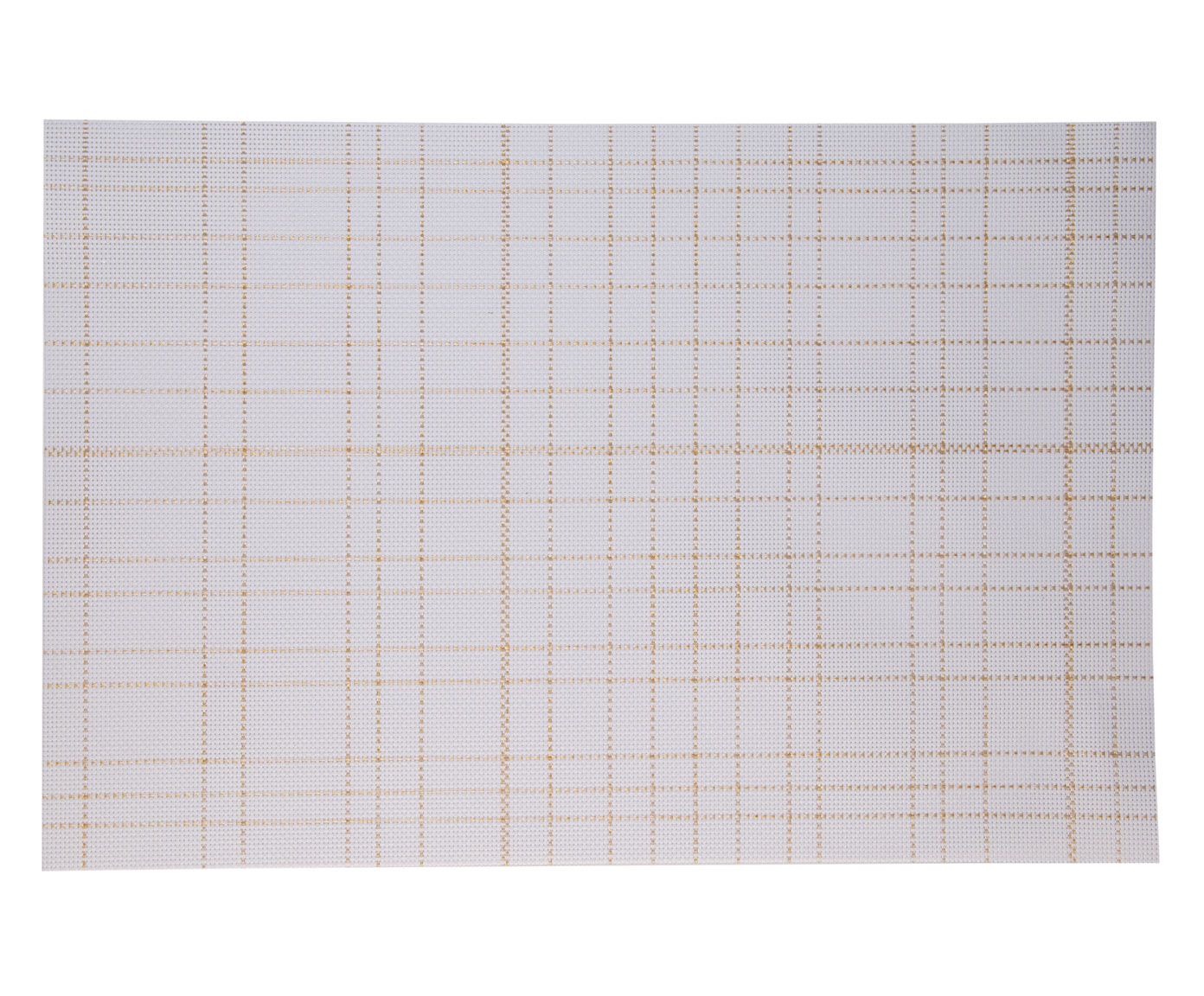 Lugar Americano Weave Branco image number 0
