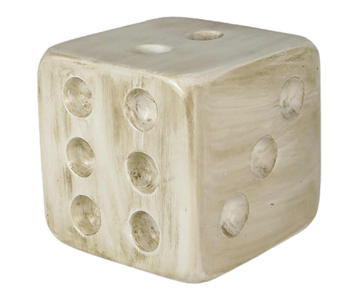 Dado Decorativo Suerte Bege Grande - image 0