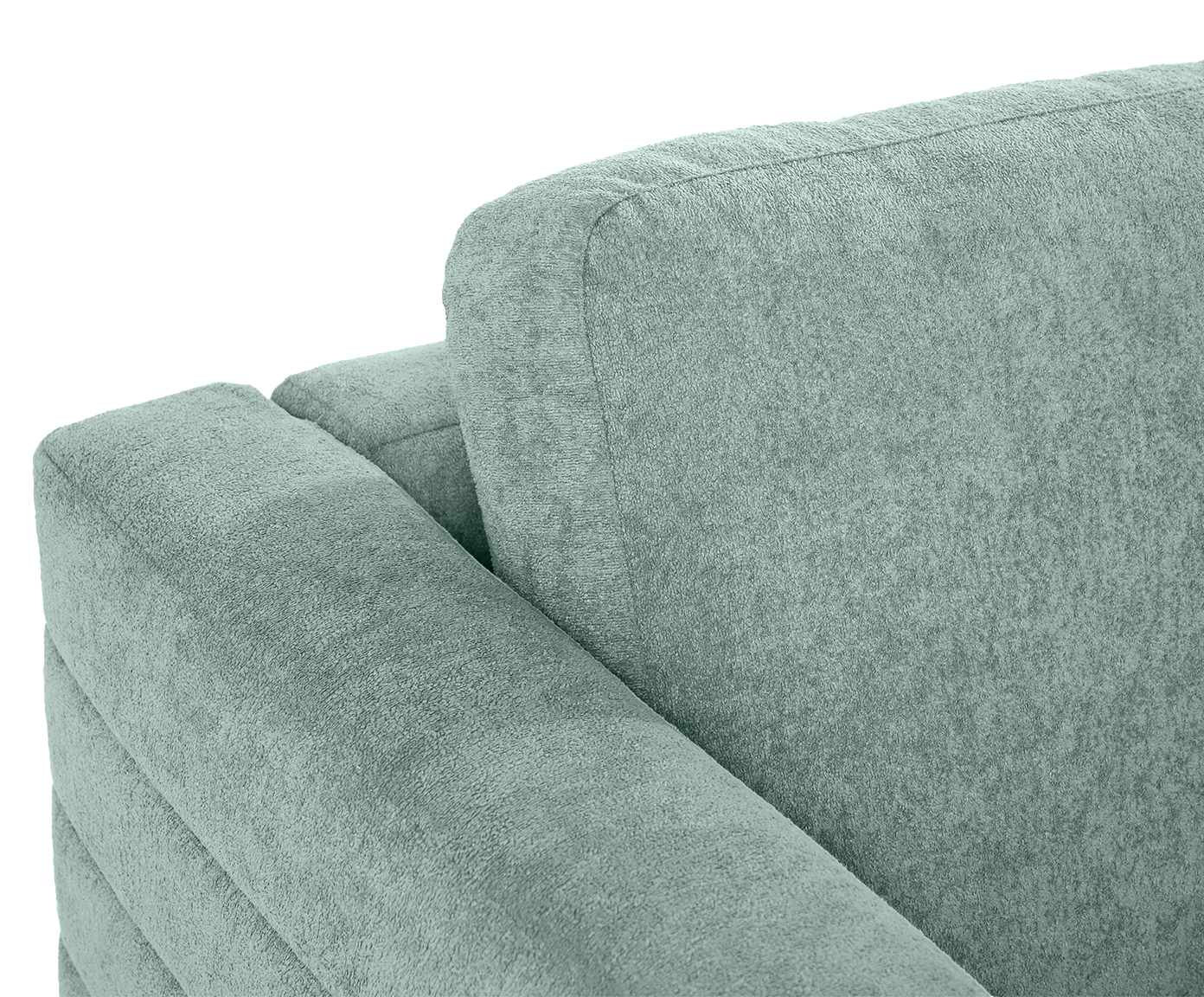 Poltrona Gom em Boucle aveludado image number 4