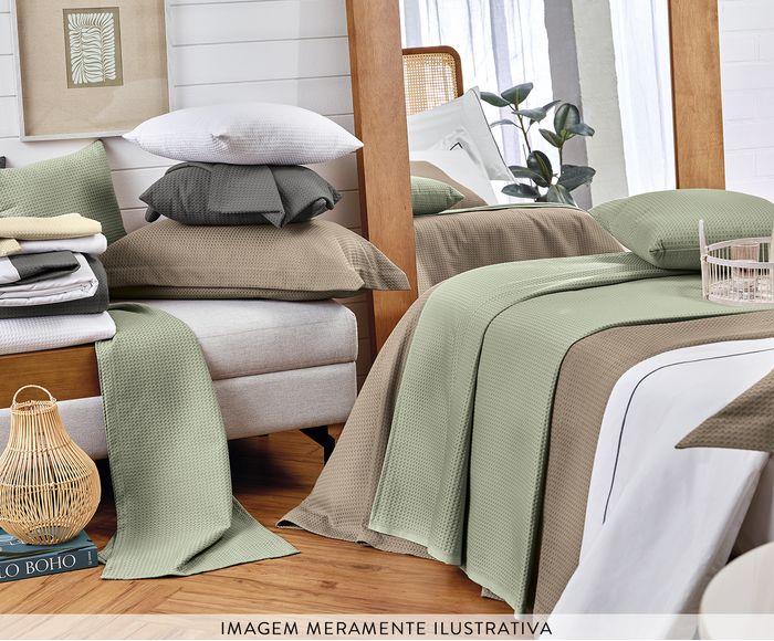 Colcha Boulevard Cinza 250G/M&sup2; image number 2