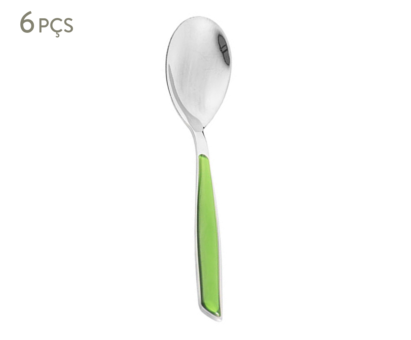 Jogo de Colheres para Caf&eacute; Glamour Verde - image 0