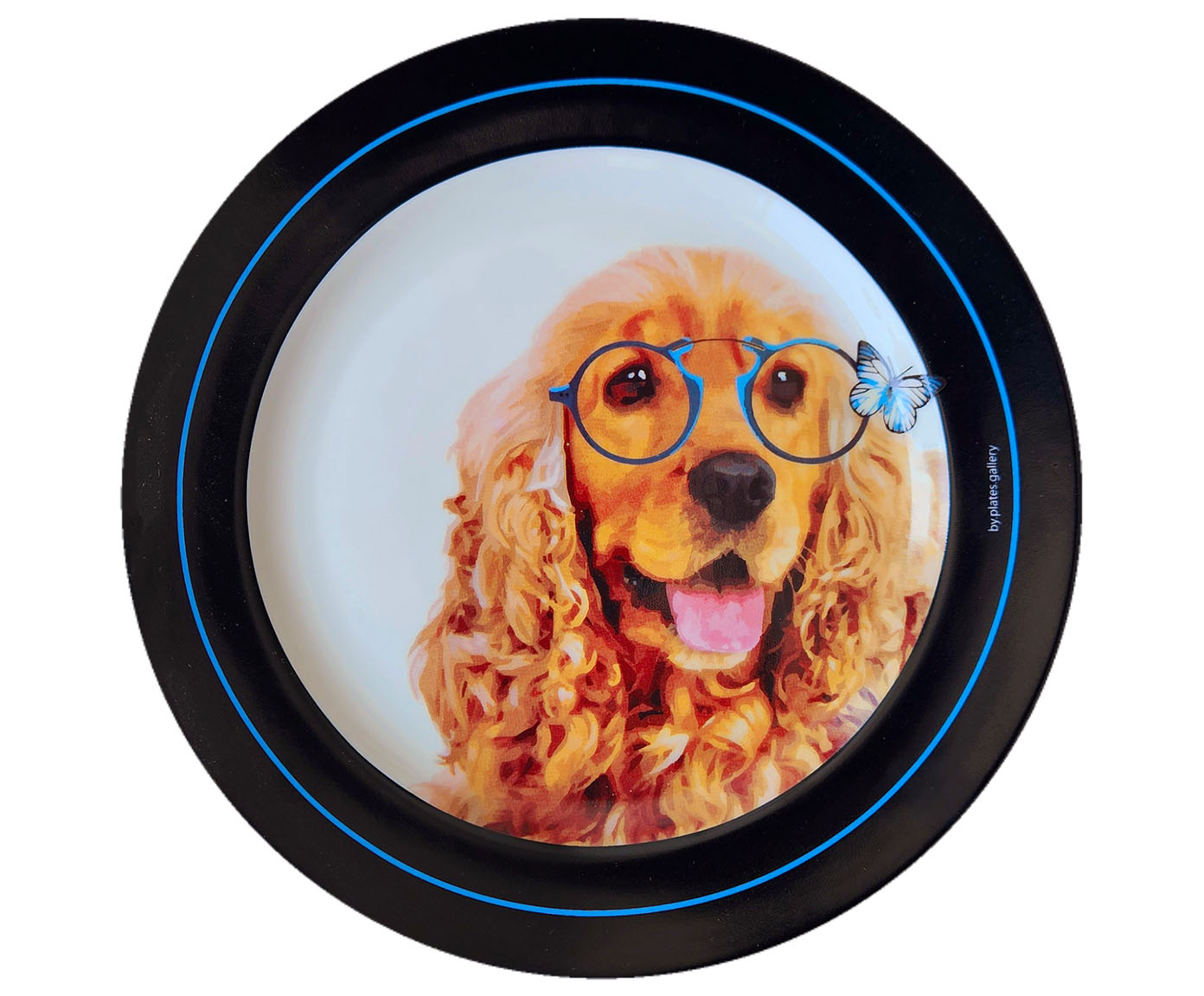 Prato em Porcelana Cocker Spaniel Gigi - image 0