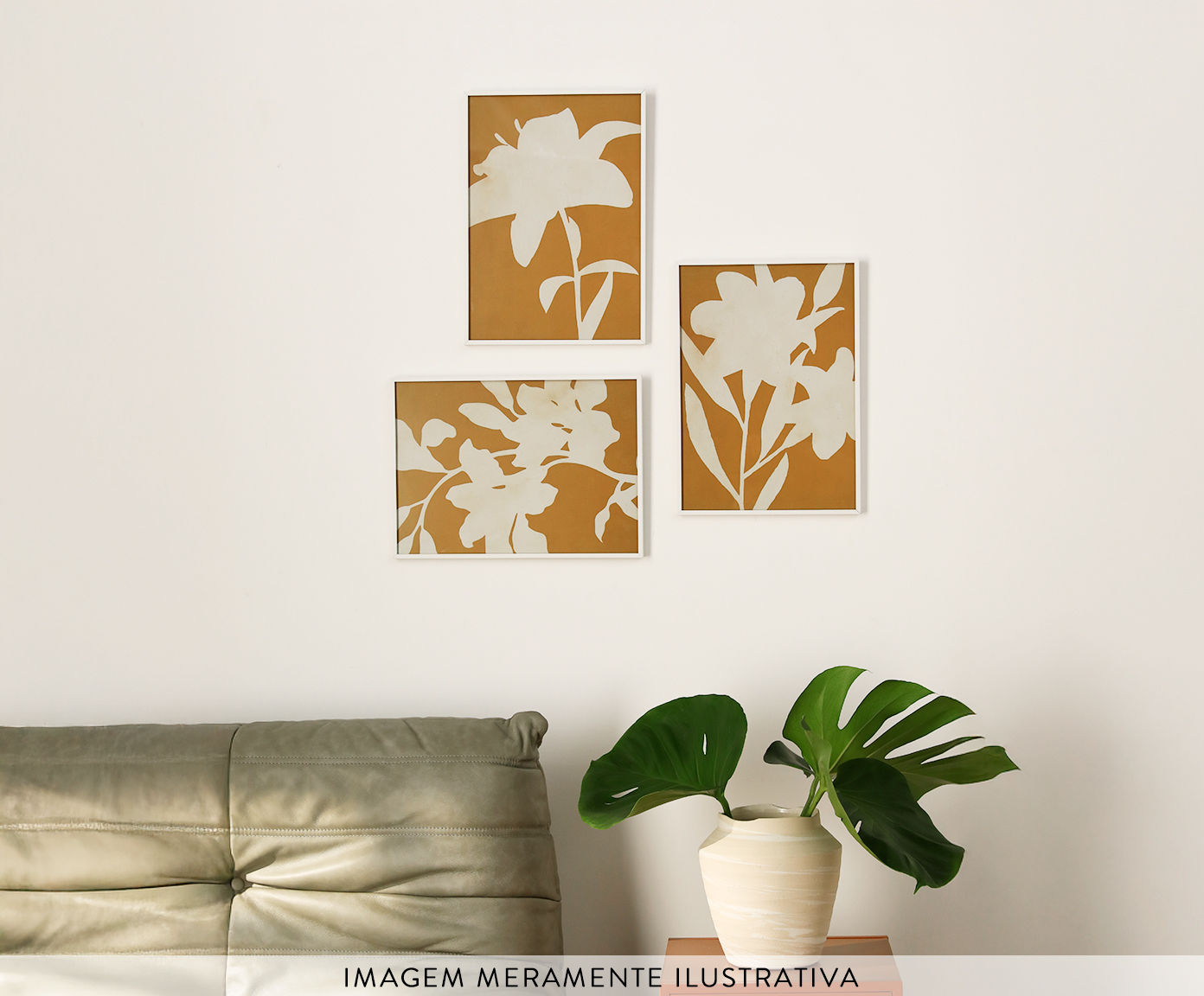 Quadro Decorativo S&eacute;rie L&iacute;rios Ternura image number 1