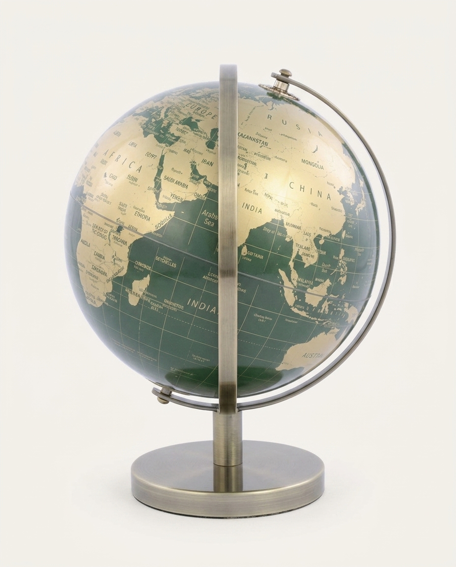Adorno Globo Dourado V - image 1
