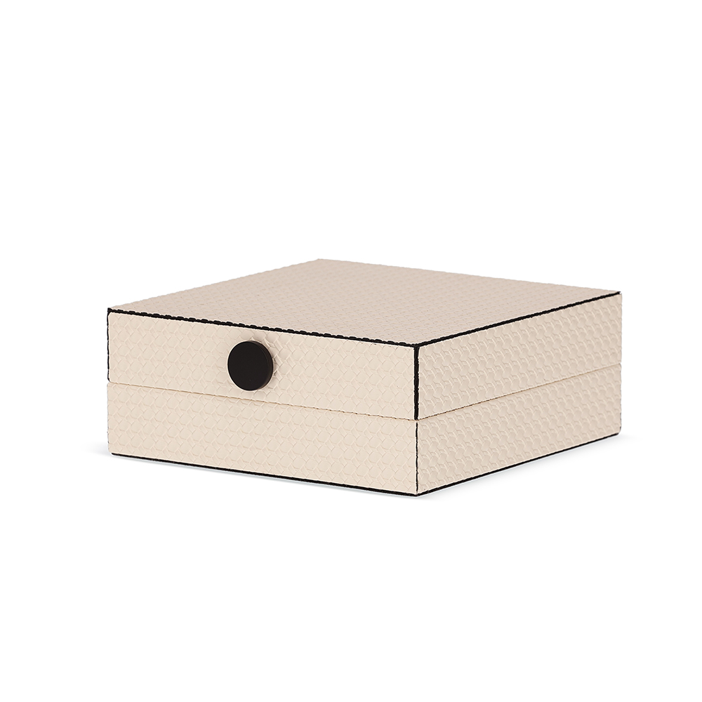 Caixa Decorativa Parassiet Off White - image 1