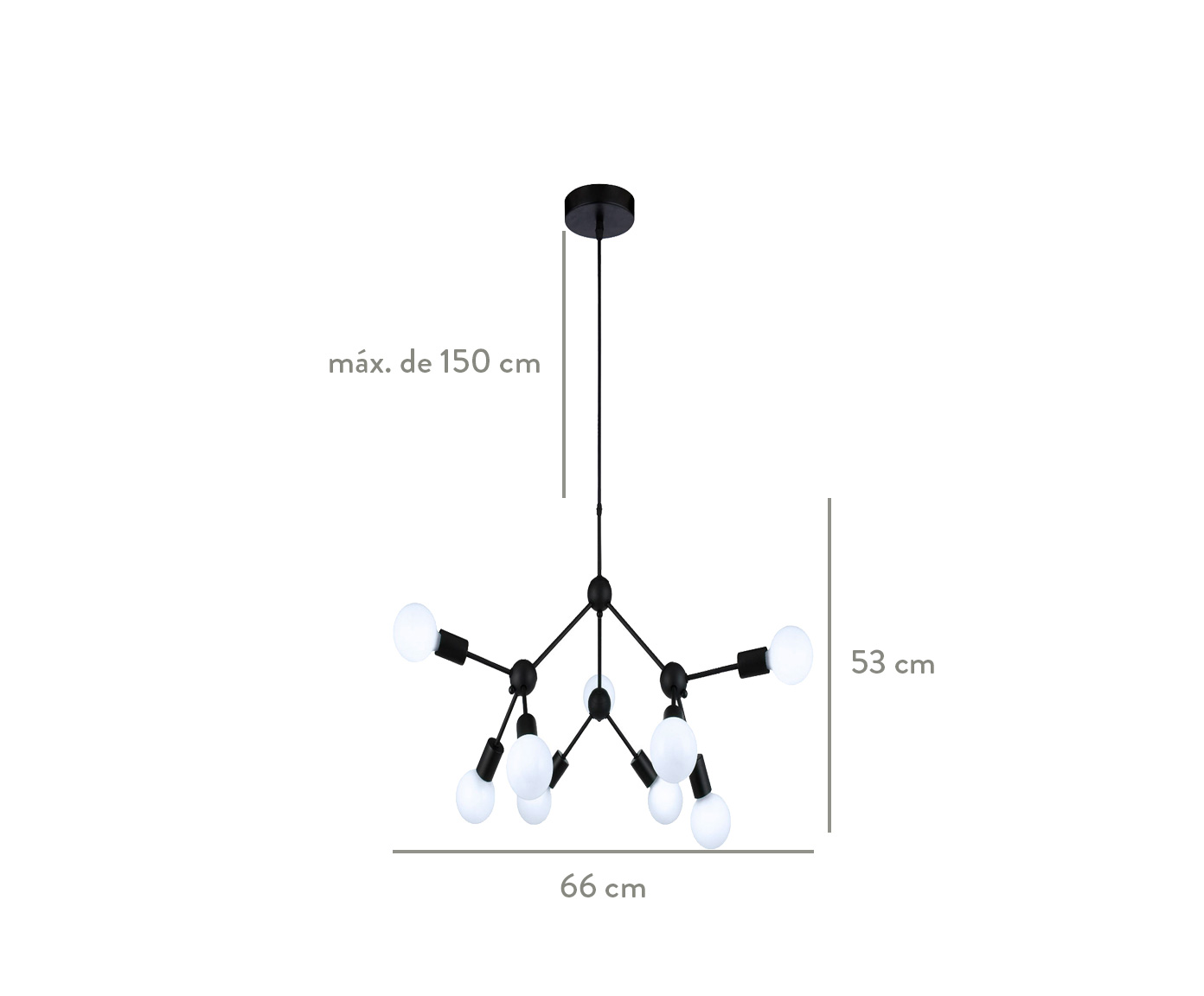 Pendente Charm Luna - Bivolt image number 3