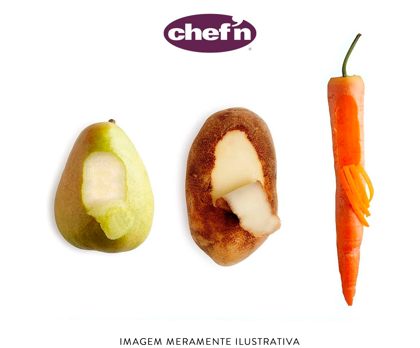 Jogo de Descascadores Juloenne Chef'n image number 3
