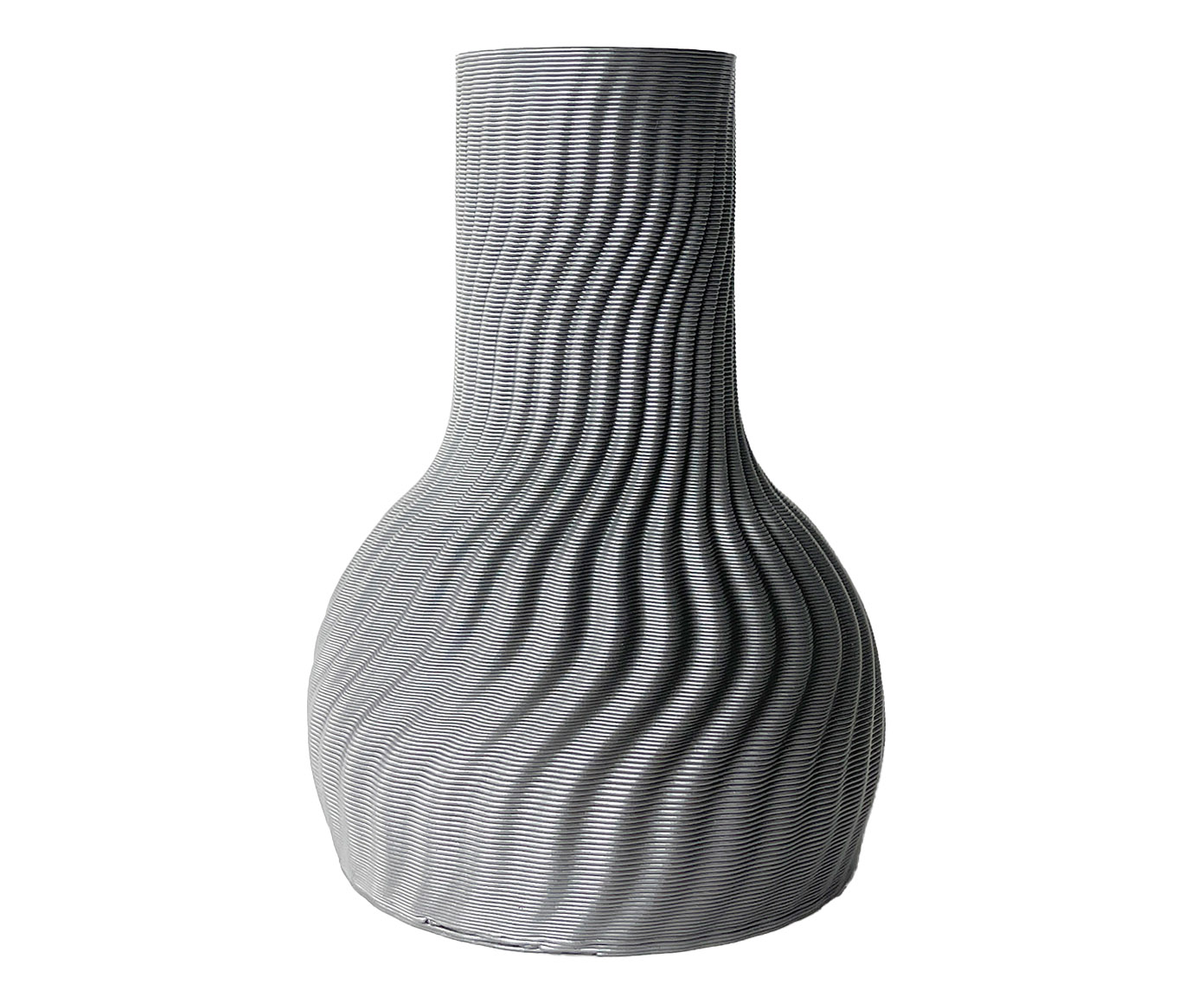 Mini Vaso Onda 2 Cinza image number 0