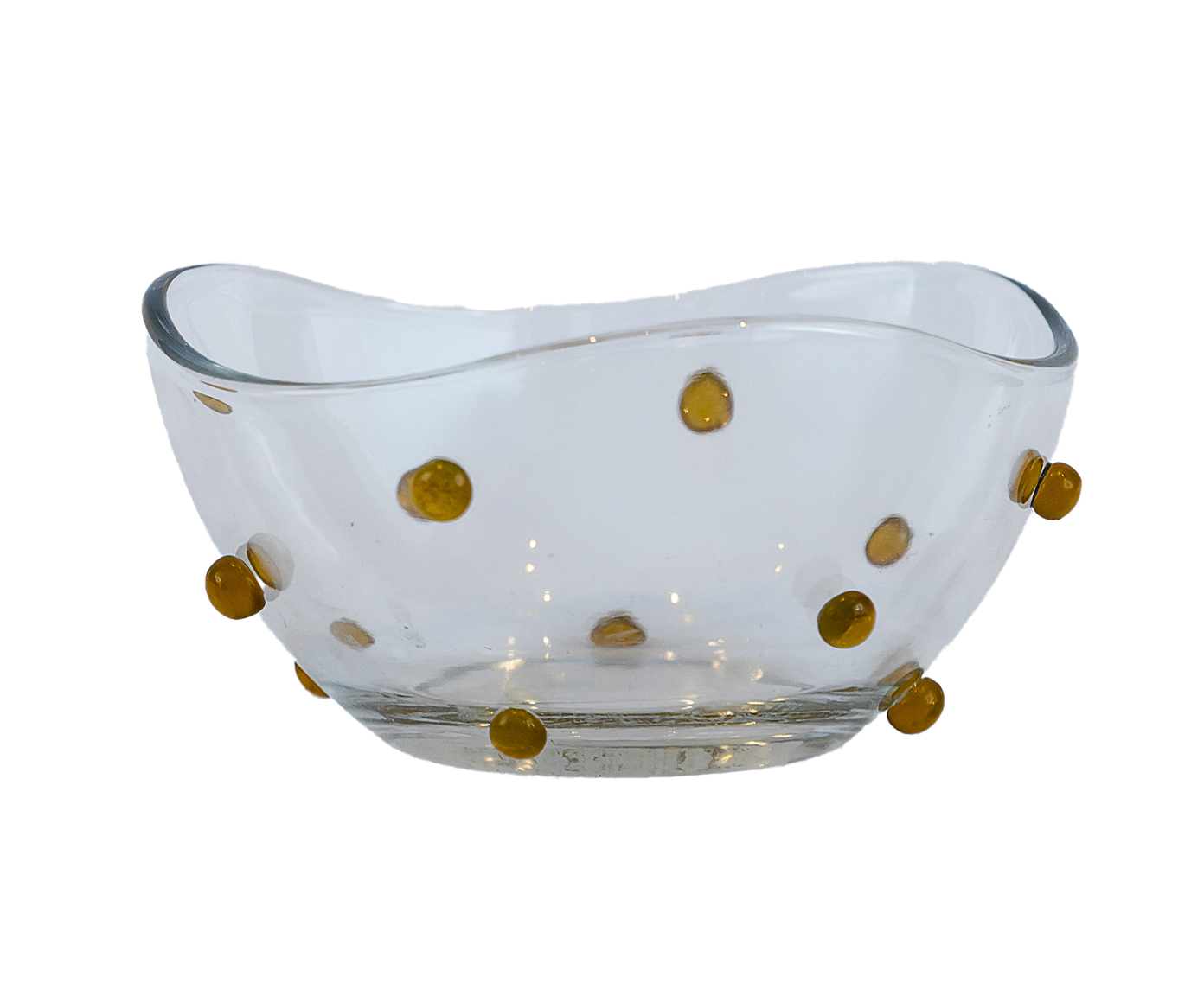 Bowl Mini de Vidro com Gemas &Acirc;mbar - image 0
