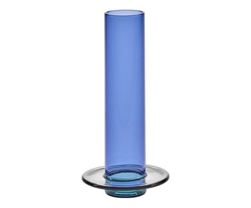 Vaso Glass Towers Azul image number 0