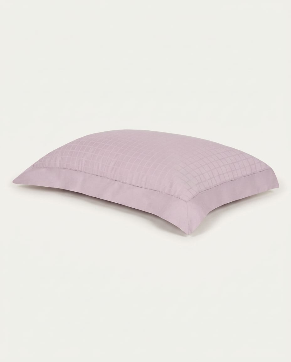 Fronha Damask Square Rosa 300 Fios - image 0