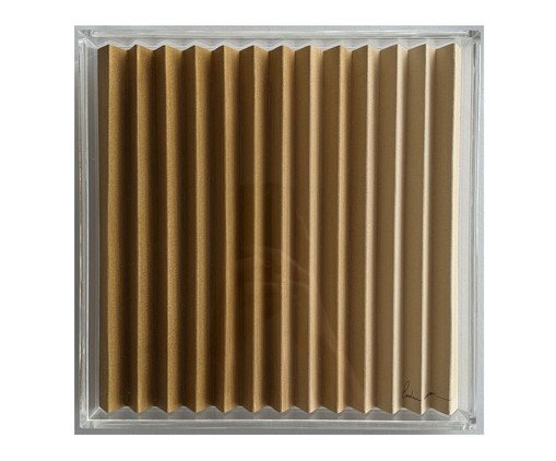 Quadro Degrad&ecirc; Dourado image number 0
