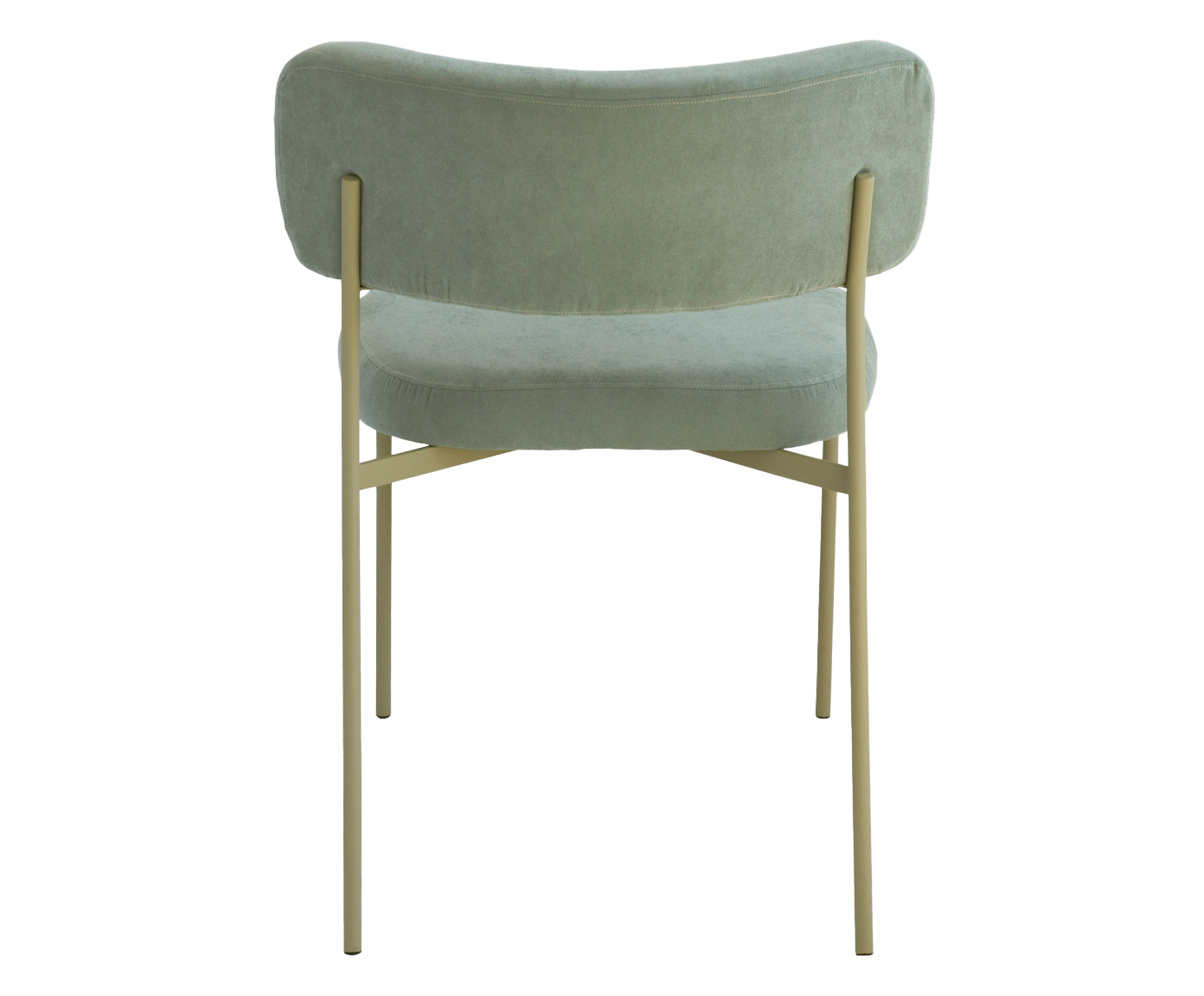 Cadeira Slim Boucle Ch&aacute; Verde e Taup&eacute; image number 4