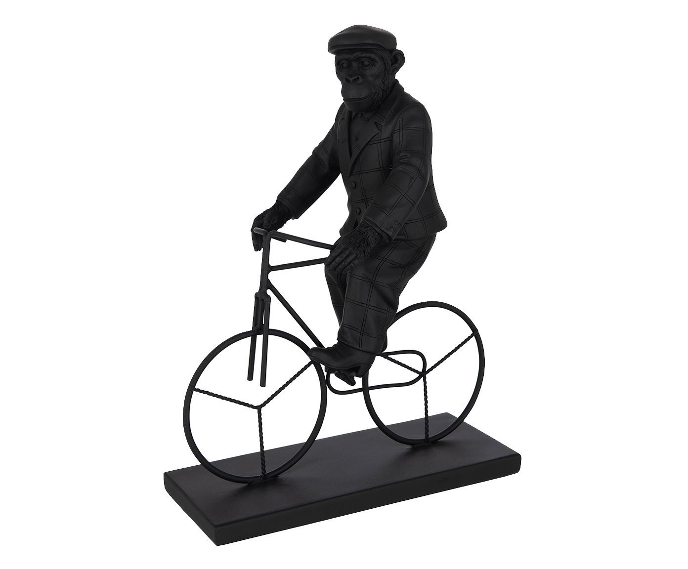 Escultura Macaco na Bicicleta - image 0