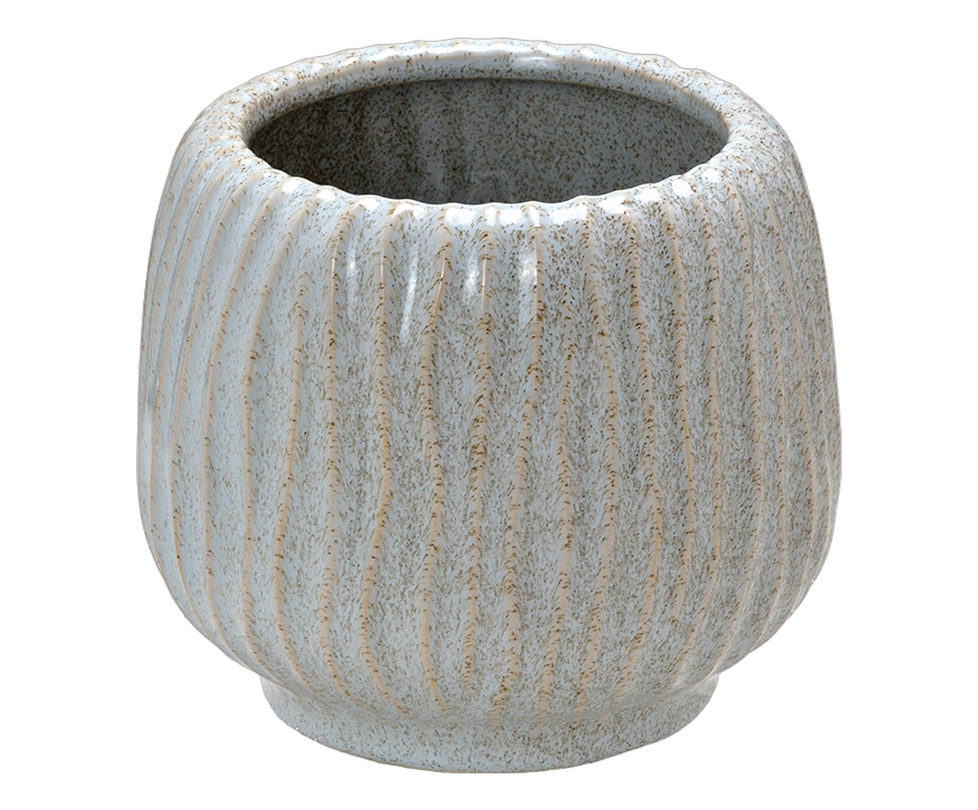 Cachepot Decorativo Florita Cinza e marrom image number 0