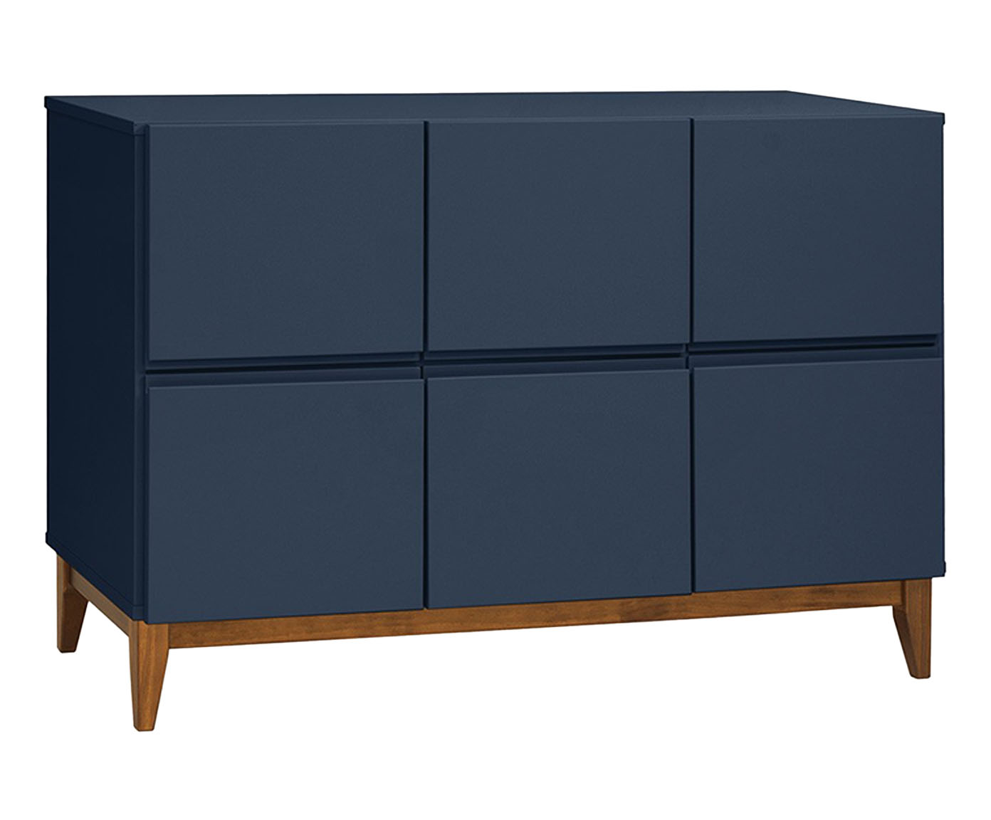 Buffet 6 Portas Home Azul Escuro - image 0