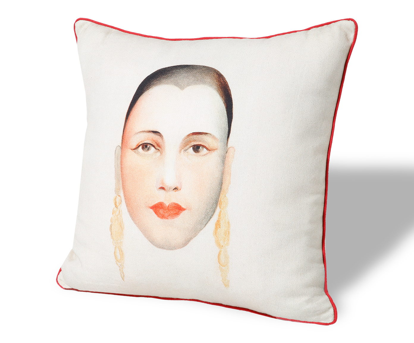 Capa de Almofada Estampada Autoretrato de Tarsila do Amaral image number 2