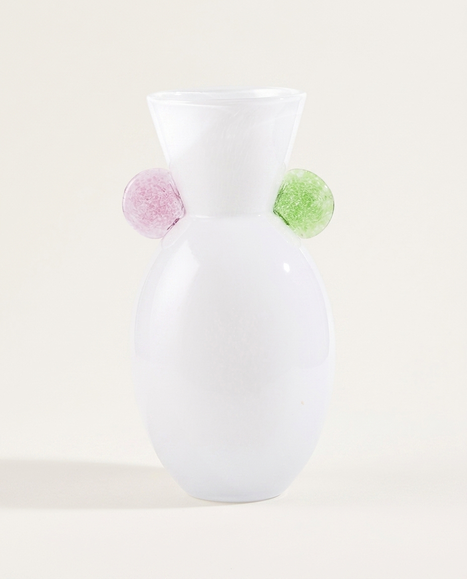 Vaso Decorativo Nebbia Branco image number 2