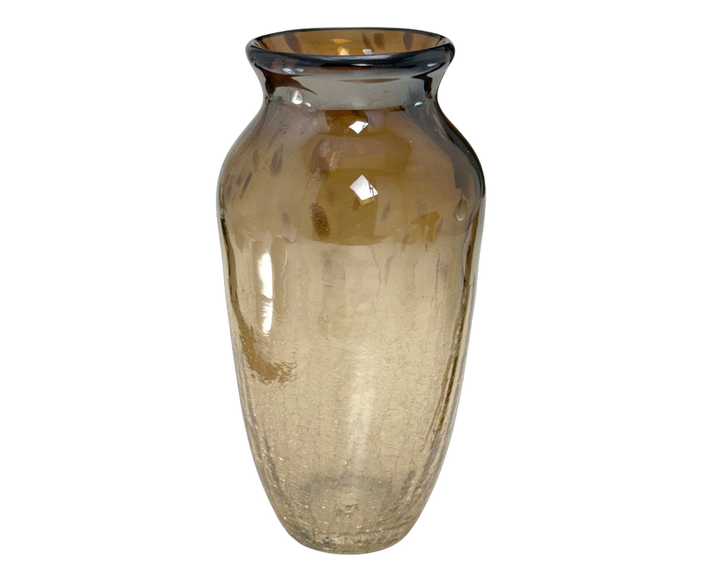 Vaso Decorativo Solyx &Acirc;mbar e Marrom image number 0