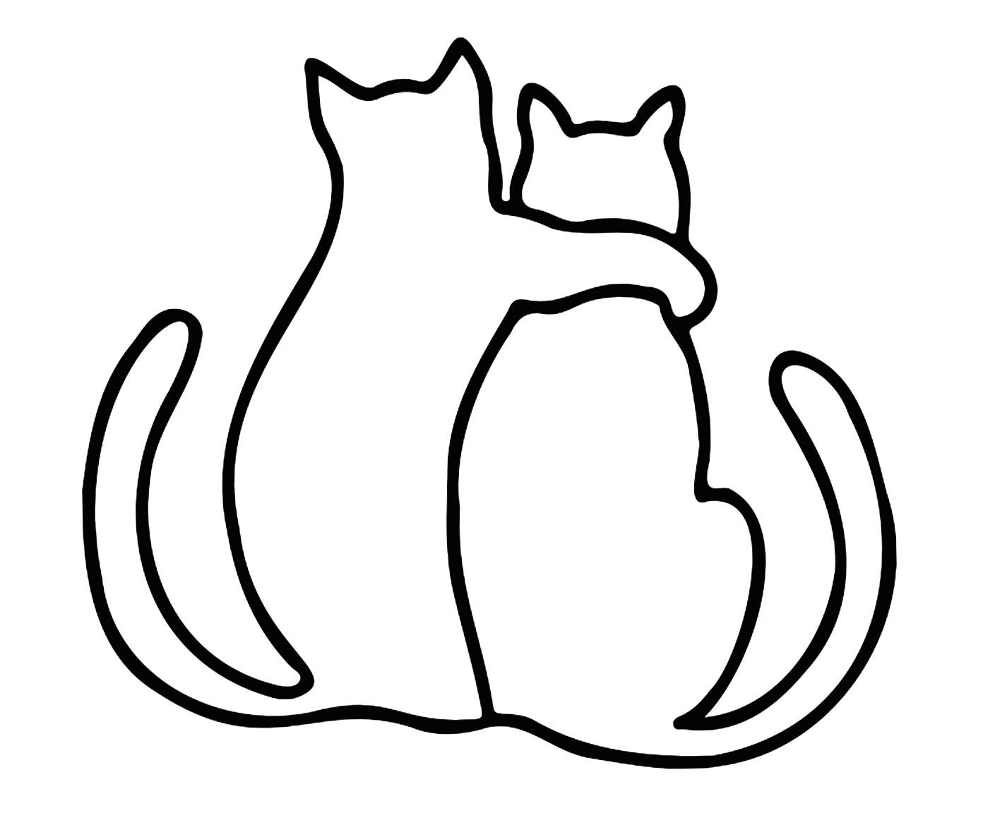 Adorno Vazado Gatinhos - image 0