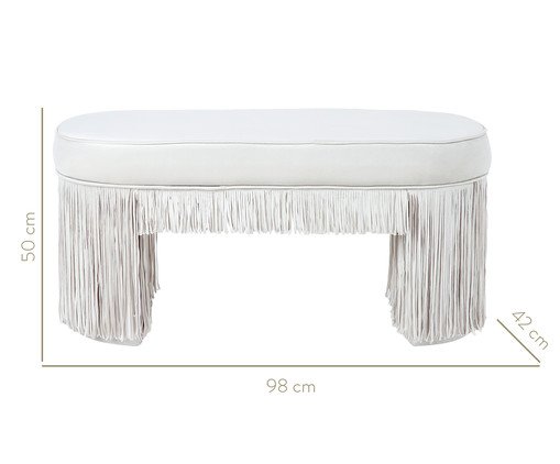 Banco Franja Simples - Off White image number 7
