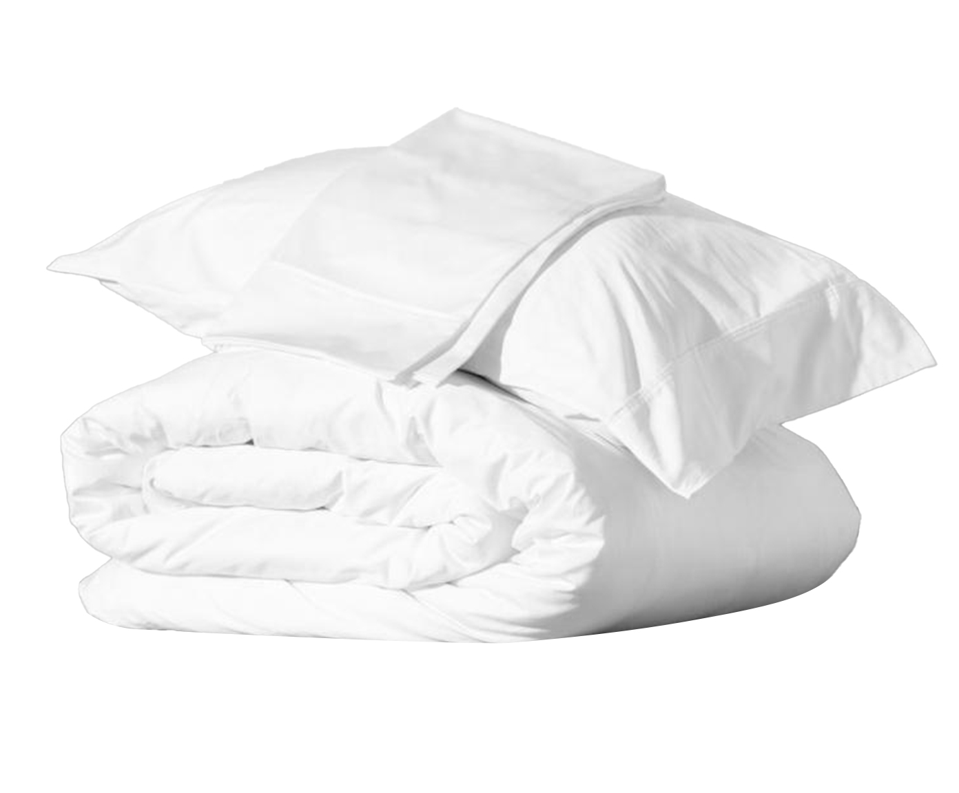 Capa de Edredom em Algod&atilde;o Branco - image 1