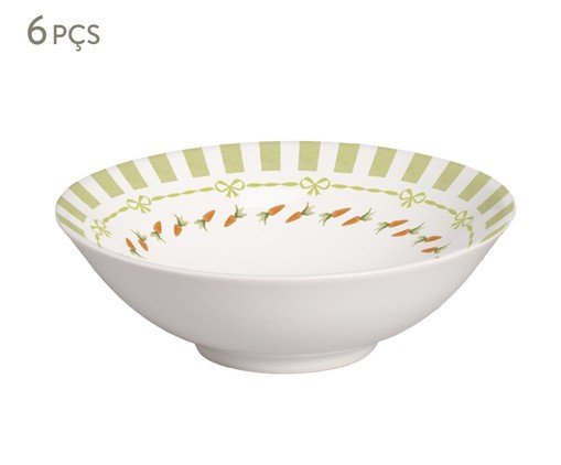 Jogo de Bowls Decorado Conto de P&aacute;scoa - image 0