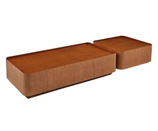 Mesa de Centro Laminado Living - Castanho image number 3