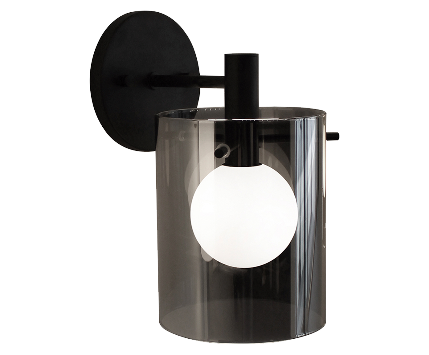 Arandela Lorrie Preto - Bivolt image number 0