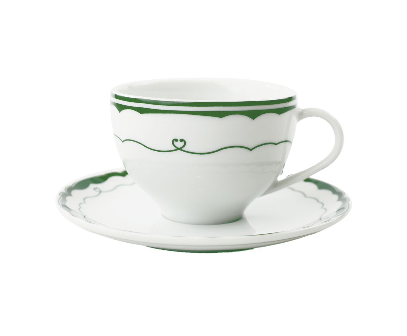 X&iacute;cara Ch&aacute; Cannes em Porcelana Verde - image 0