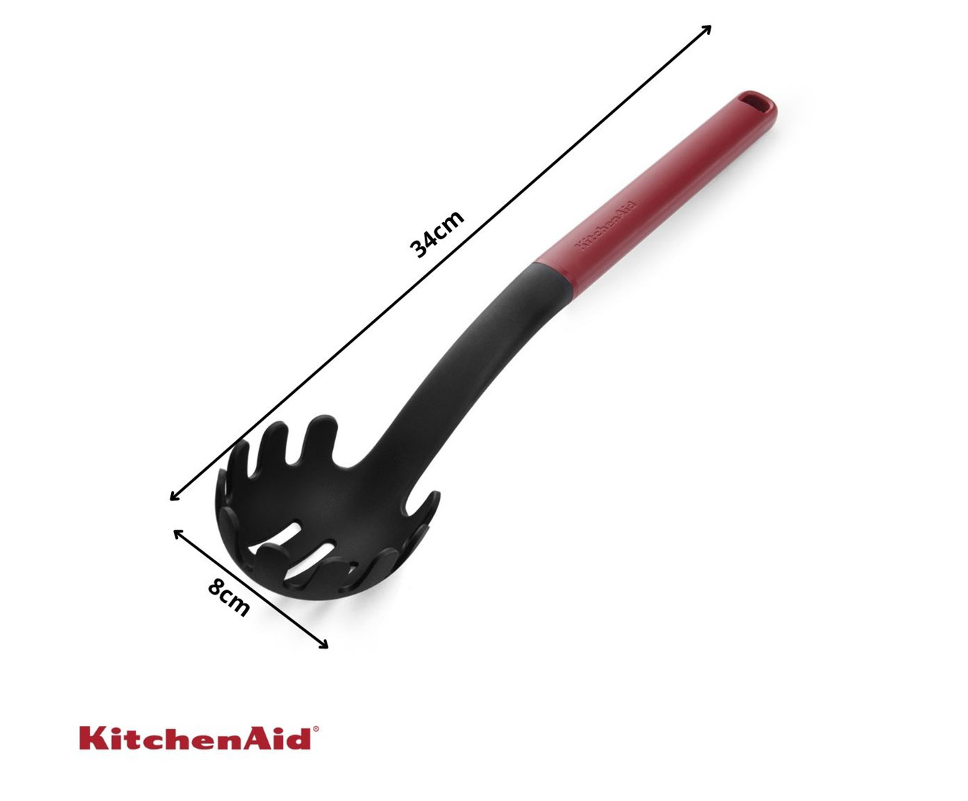 Pegador para Macarr&atilde;o Kitchenaid Vermelho - image 1