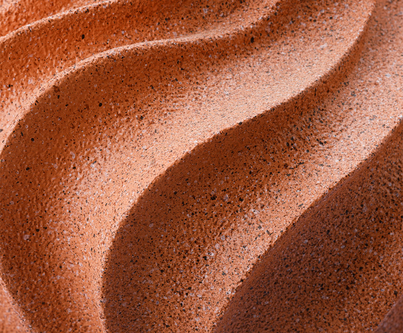 Vaso Cer&ecirc;mico Chamas Terracota image number 3