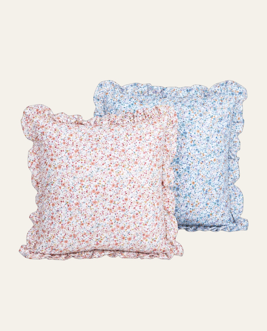 Almofada Zissou Duo Flora Rosa e Azul - image 1