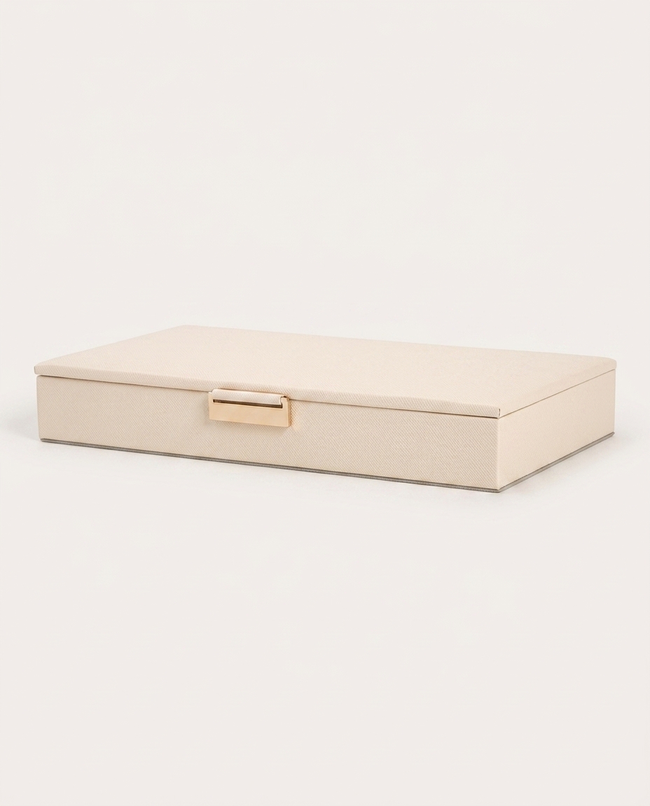 Caixa Decorativa Webber Off White - image 1