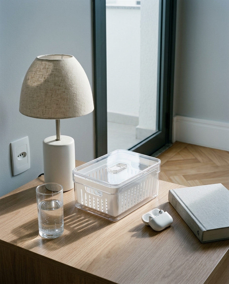 Organizador com Cesto Fresh Clear - image 1