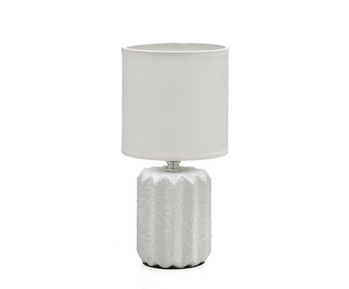 Lumin&aacute;ria de Mesa Mar&eacute; Branco - image 0