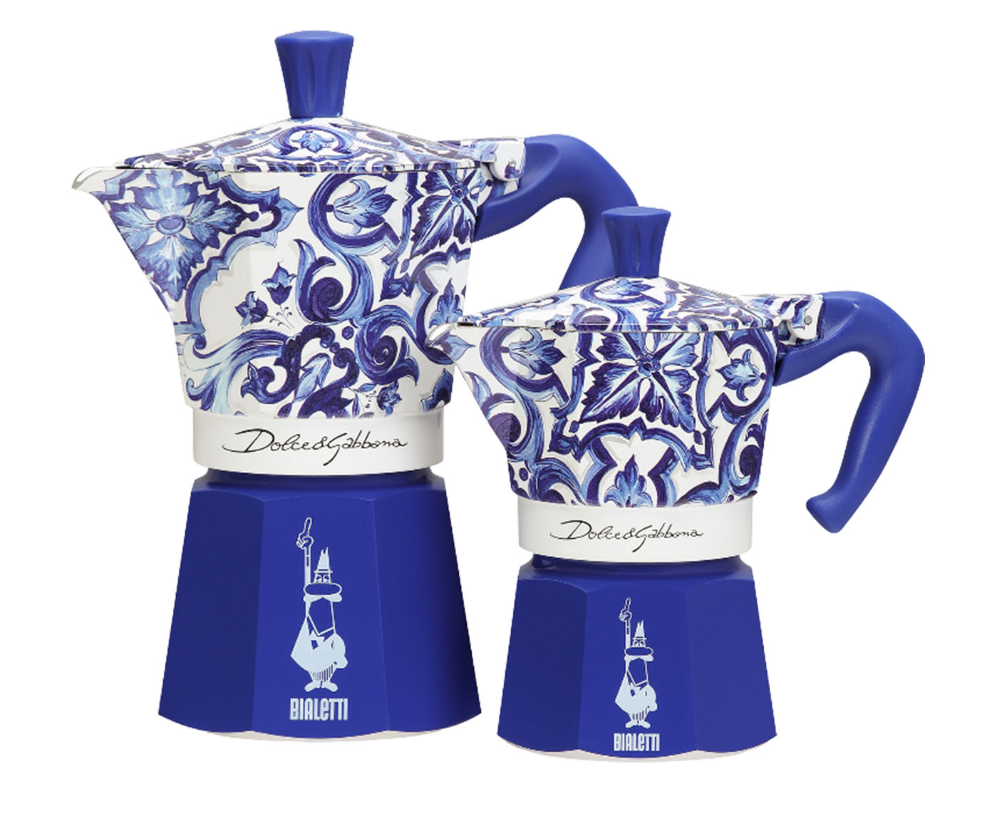 Cafeteira Moka Express D&G Blu image number 3