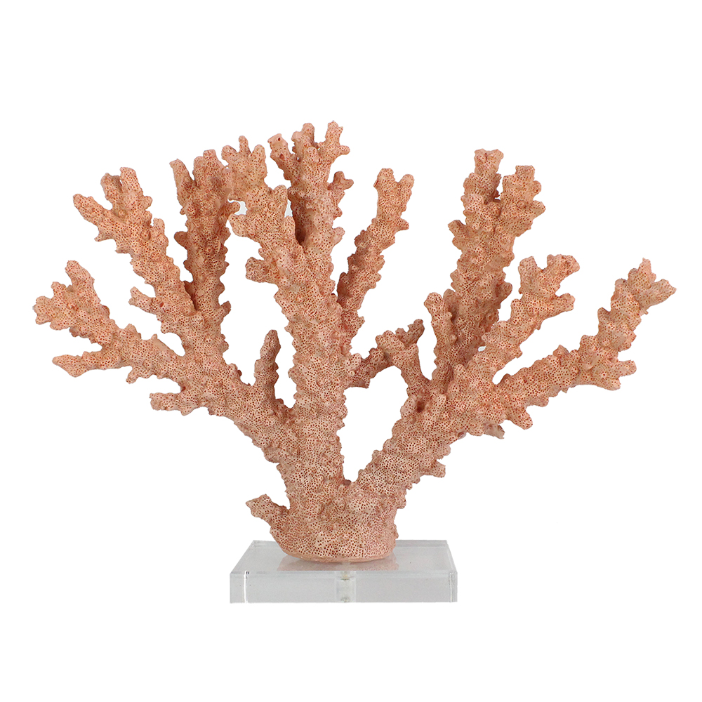 Coral em Resina Laranja image number 0