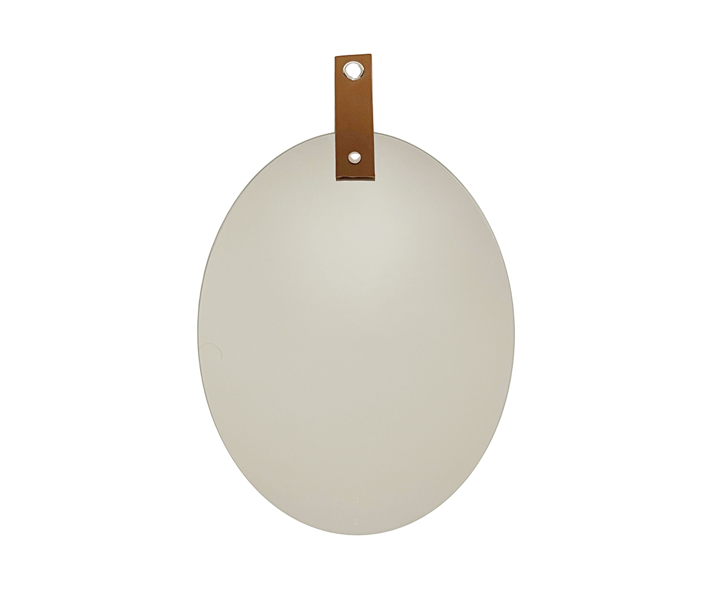 Espelho de Parade Leather Oval - image 0