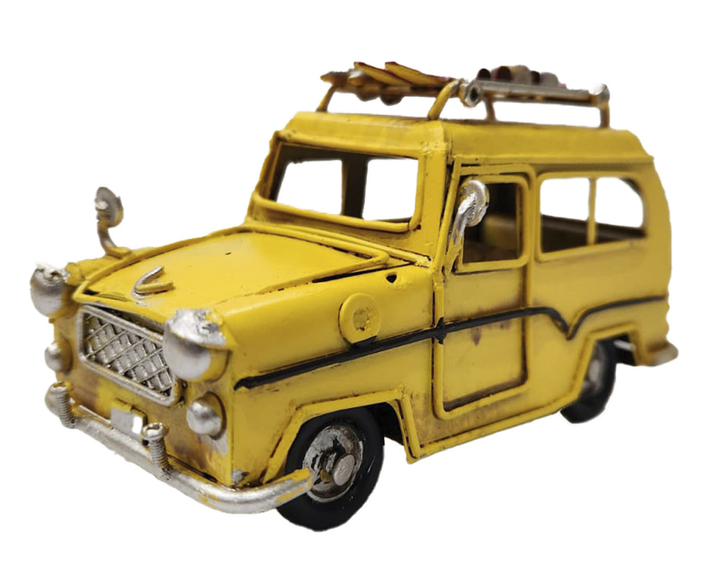 Carro Variant Retr&ocirc; Amarelo image number 0