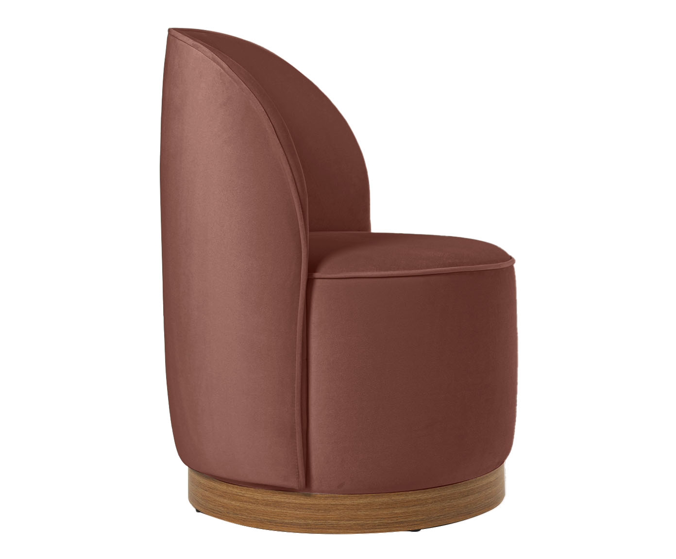 Poltrona em Veludo Harlow Rose image number 3