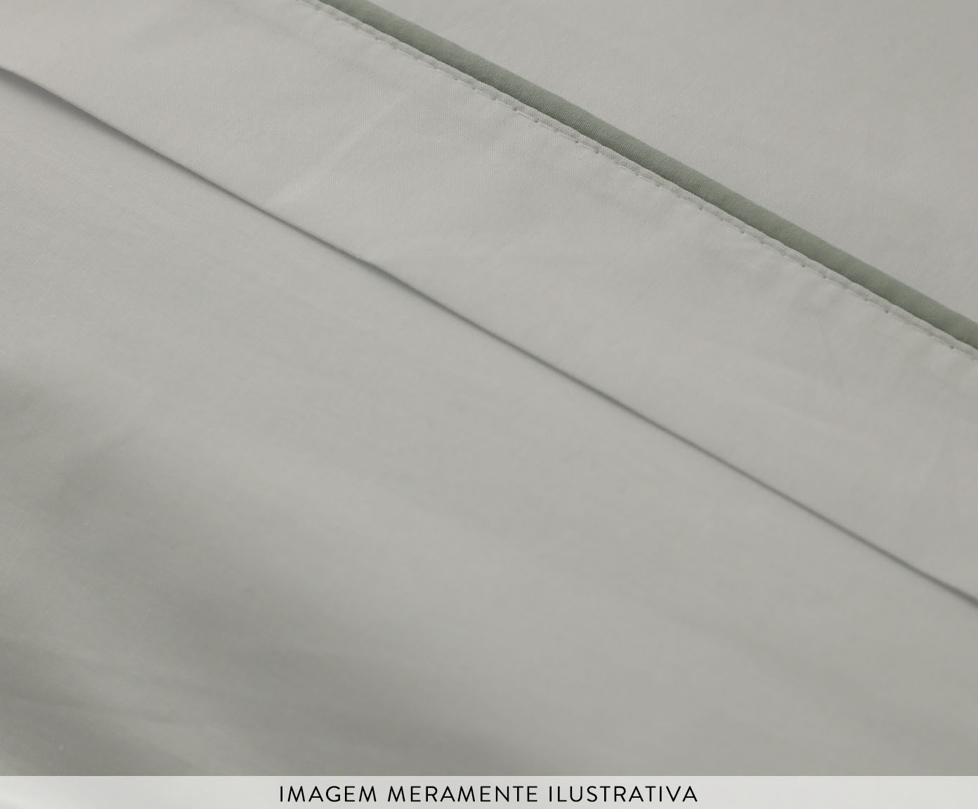 Duvet Basics em Vivo Branco e Verde Menta 200 Fios image number 2