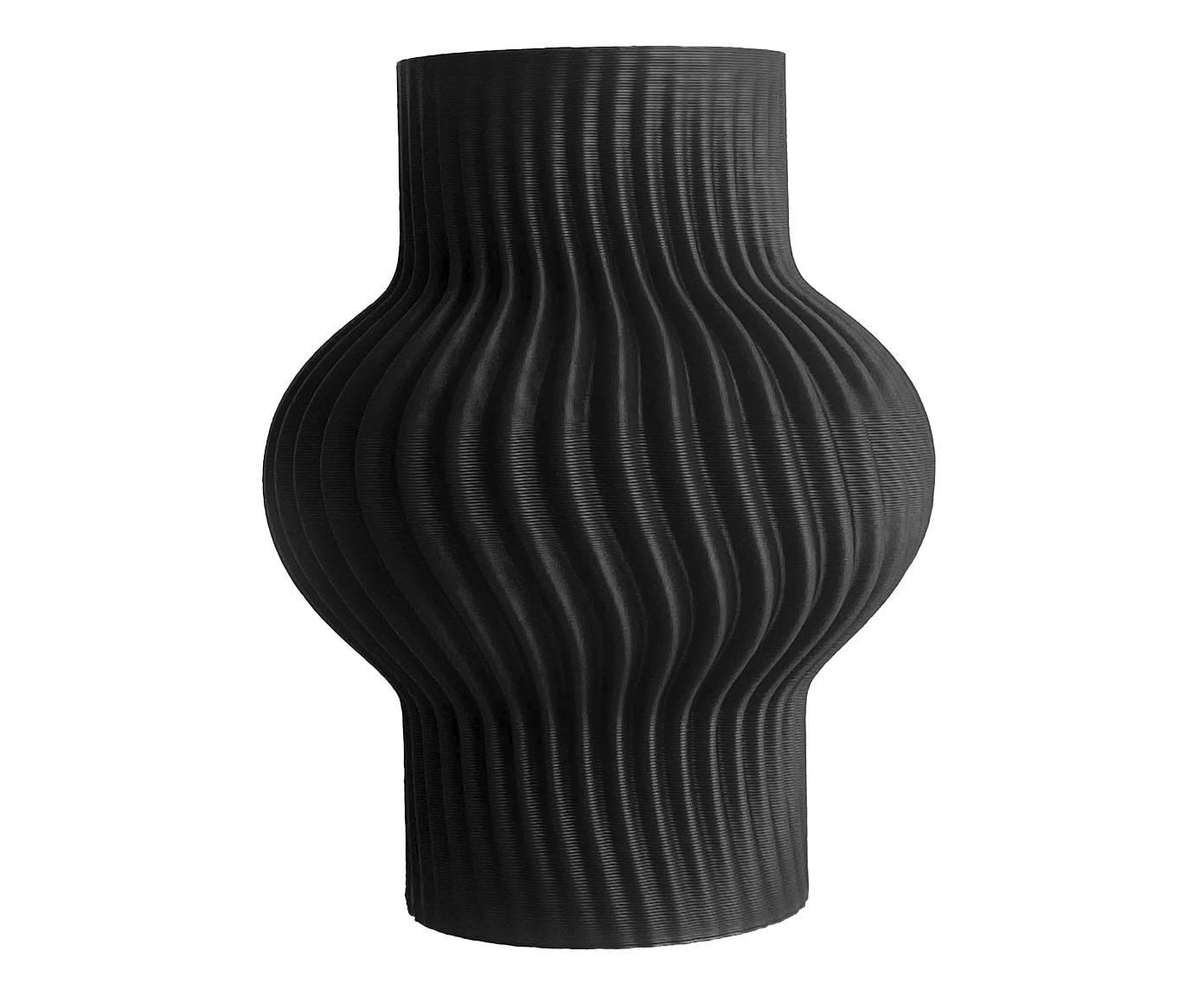 Vaso Onda 1 Preto image number 0
