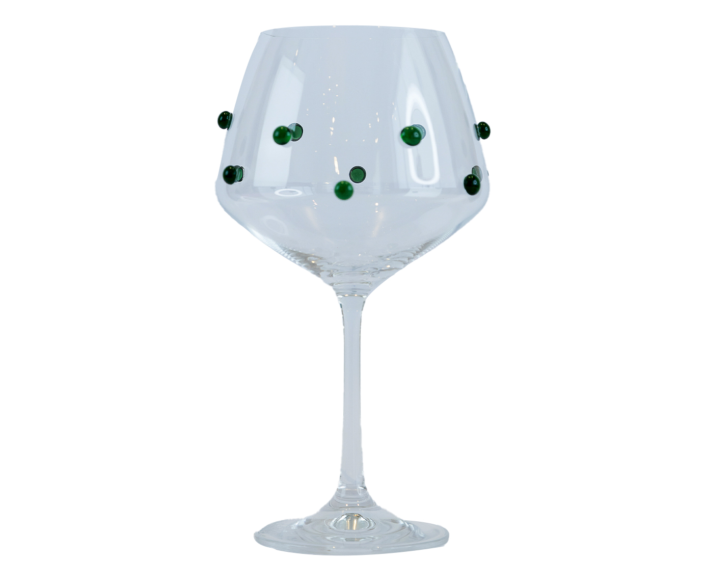Ta&ccedil;a Triangular Gemas Verde Floresta - image 1