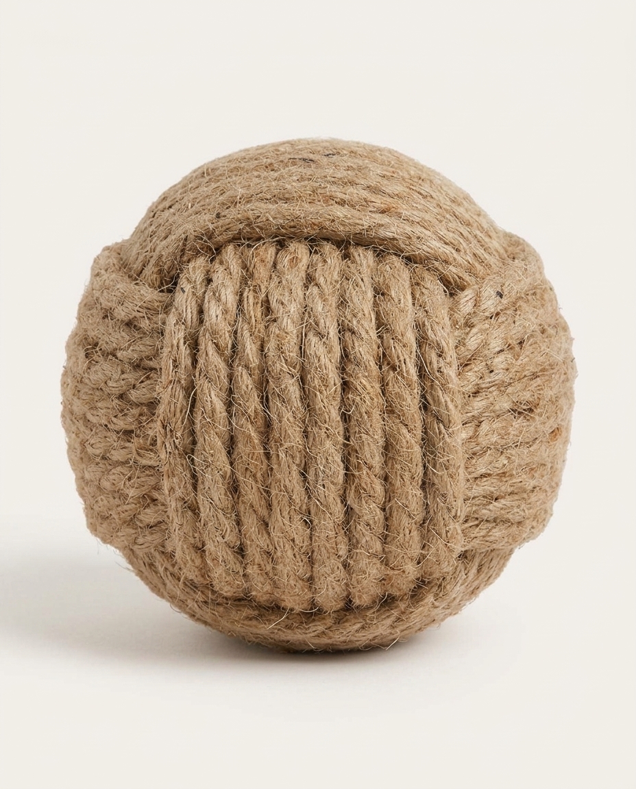 Bola Decorativa de Corda Uliani Natural - image 0