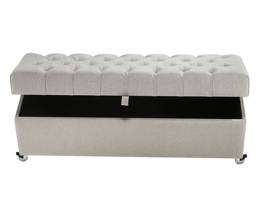 Recamier Ba&uacute; Monsieur Mini - Cinza Claro - image 1